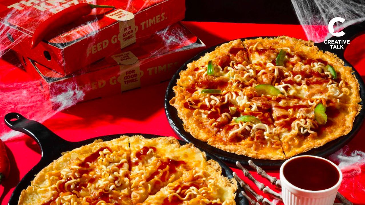 เมื่อ “Pizza” มาเจอกับ “มาม่าเกาหลี” ทำไม Collaboration ที่ “ดูไม่น่าเข้ากัน” กลับมีโอกาสถูกจำได้มากกว่า