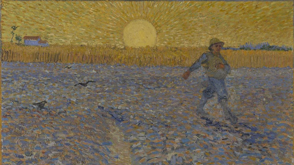 ภาพวาด The Sower, 1888