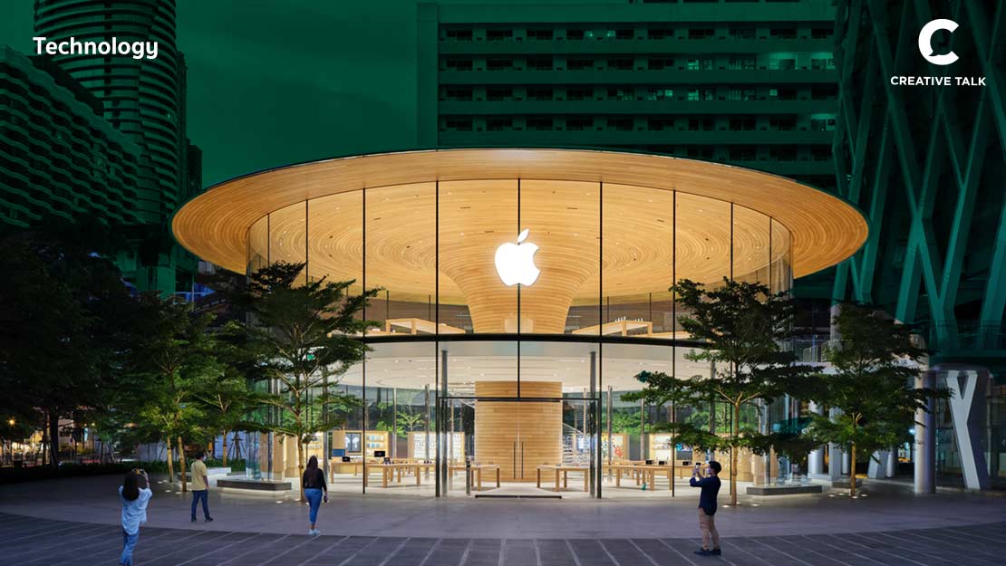 หลักการออกแบบ Apple Store เซ็นทรัลเวิลด์ ที่ซ่อนเทคโนโลยีไว?