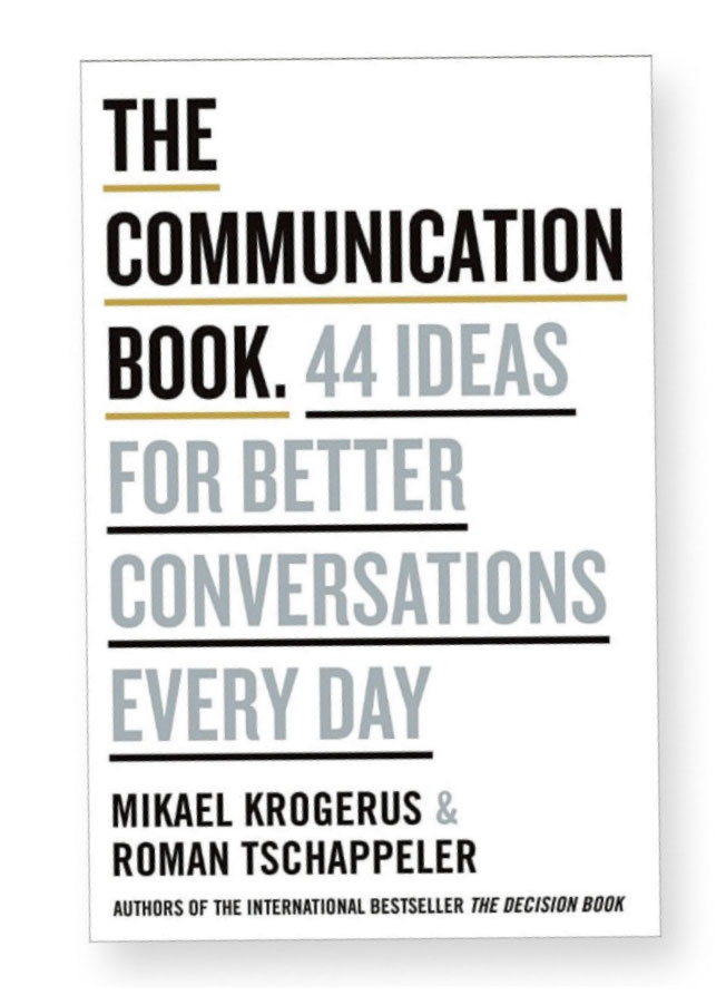 หนังสือ The Communication Book: 44 Ideas for Better Conversations Every Day